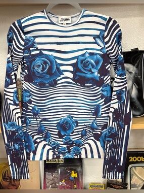 Jean Paul Gaultier Morphing Flower Top size Small